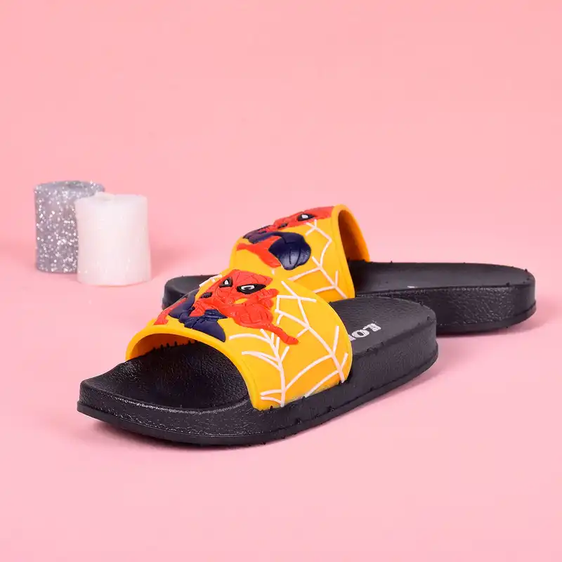 دمپایی پسرانه لوکا طرح مرد عنکبوتی کد Y.W.3.0.3.7