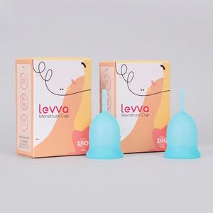 کاپ قاعدگی لیوا فارما مدل Plus سایز کوچک مجموعه 2 عددی