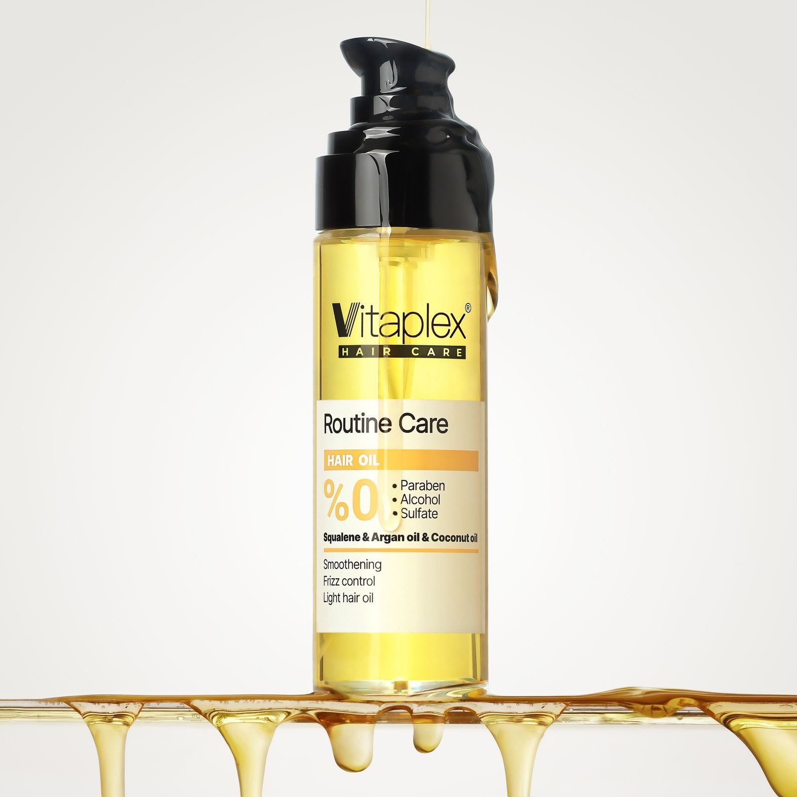 روغن نرمکننده و درخشانکننده مو ویتاپلکس مدل Routine Care مناسب موهای خشک و فر حجم 60 میلی لیتر - - 5