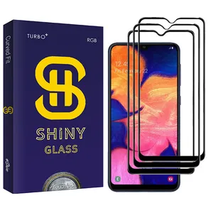 Atouchbo Shiny Glass Screen Protector For Samsung Galaxy A30 Pack Of 3