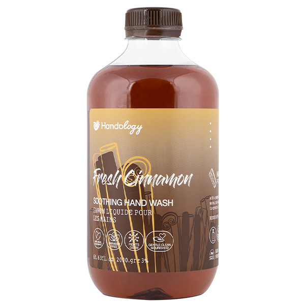 مایع دستشویی هندولوژی مدل fresh cinnamon وزن 2000 گرم