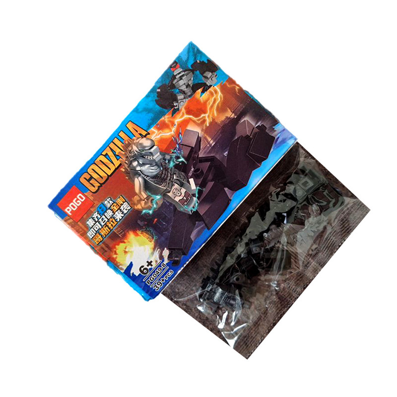 ساختنی ۴۰ تکه پوگو مینی فیگور مدل گودزیلا کد ۹۲