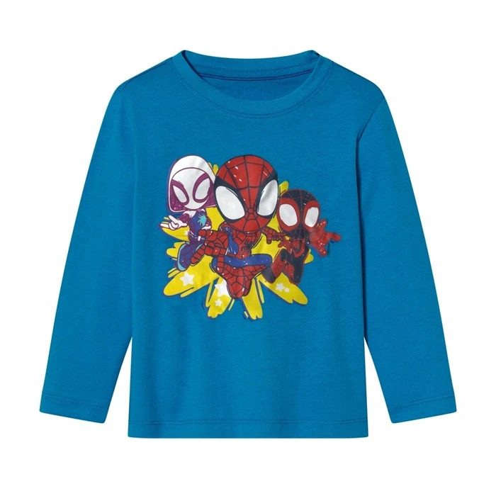 تی شرت آستین بلند پسرانه مارول مدل SPIDEY
