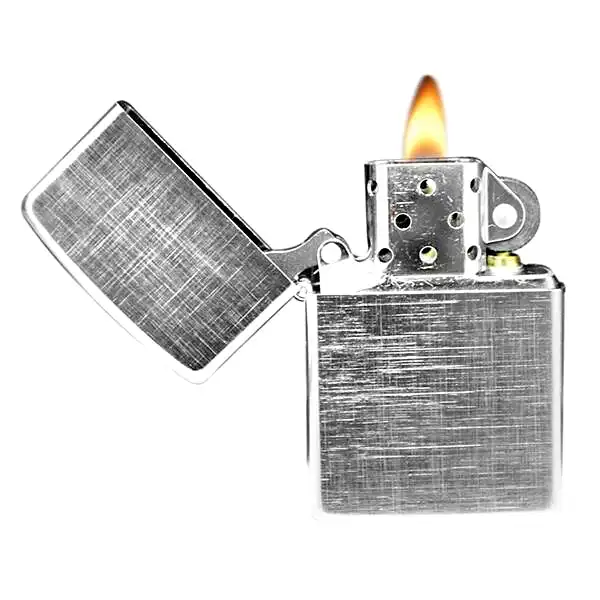 فندک زیپو مدل Linen weave کد 28181