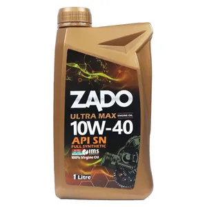 روغن موتور خودرو زادو مدل SAE 10W40-SN-ULTRA MAX حجم 1 لیتر