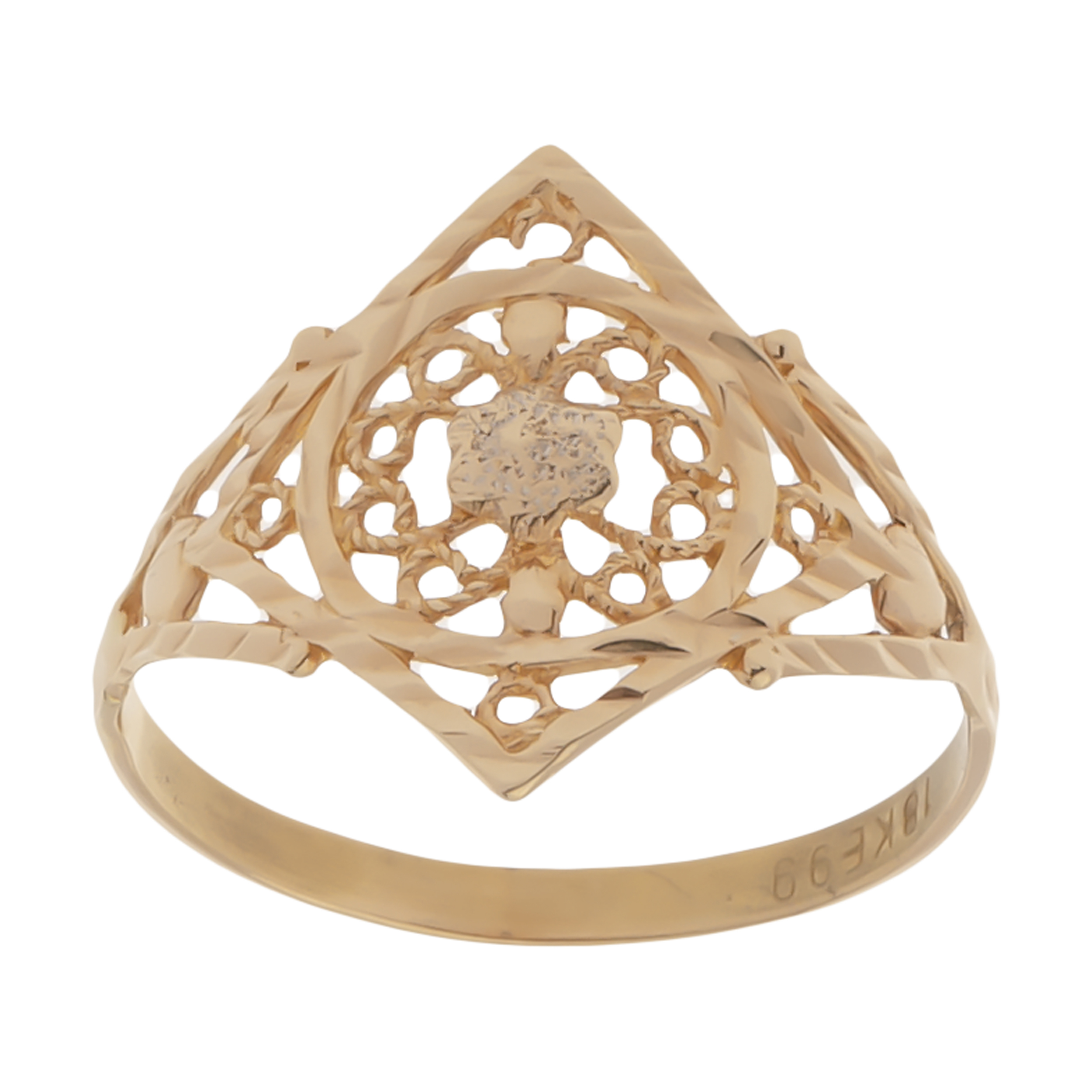 انگشتر طلا 18 عیار زنانه مایا ماهک مدل MR0423