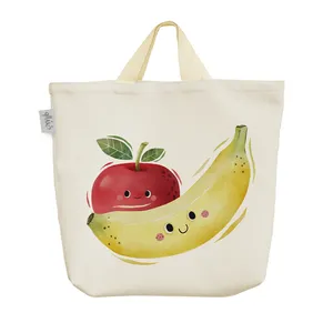 ساک خرید خندالو مدل موز و سیب کد 2959