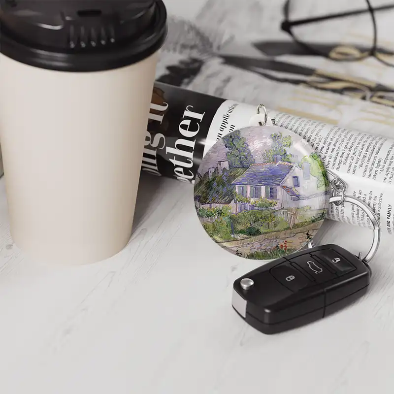 جاکلیدی خندالو مدل نقاشی خانه ای در اور اثر ونسان ونگوگ کد 25465