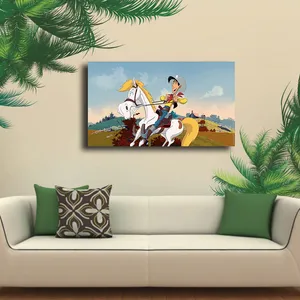 تابلو شاسی کودک مدل لوک خوش شانس کد 32