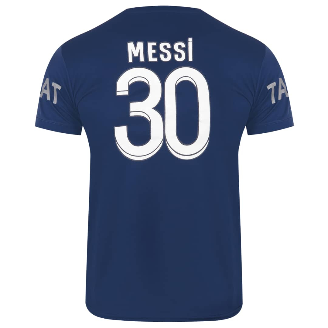 ست 4 تکه لباس ورزشی پسرانه طرح پاریسن ژرمن مدل مسی 2023