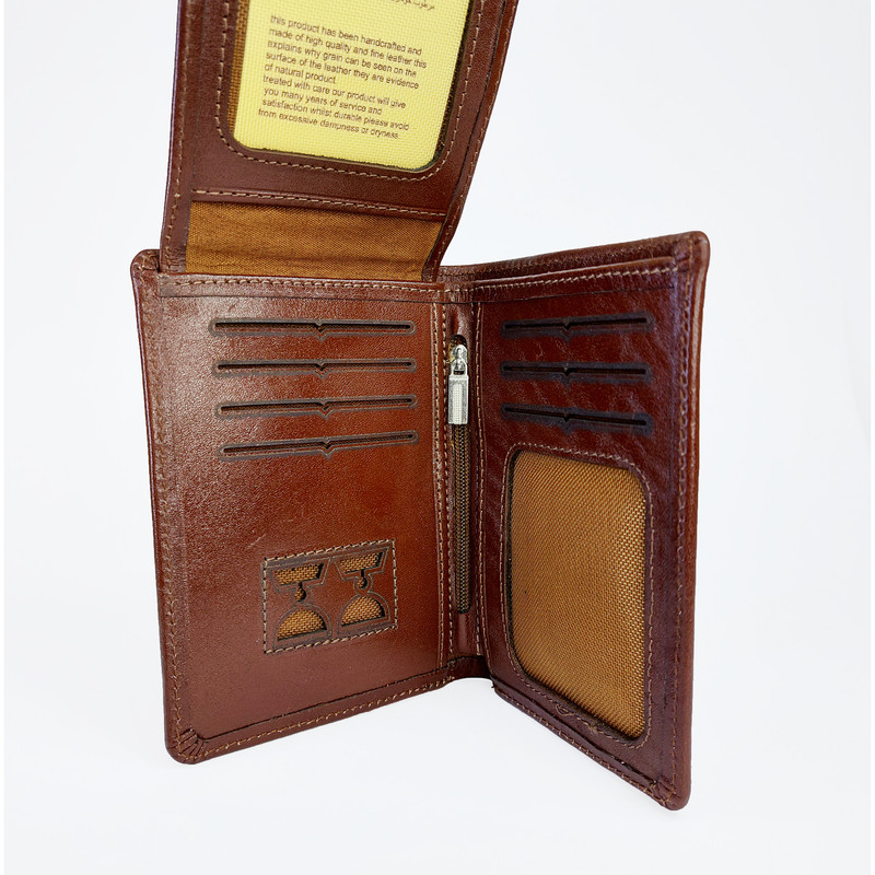 کیف پول مردانه مدل جیبی چرم کد RJAz-01