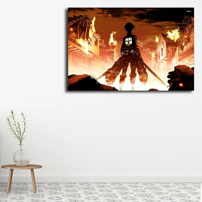 تابلو شاسی مدل attack on titan کد 4