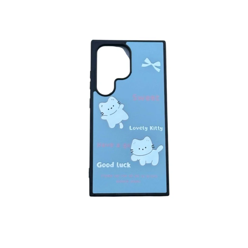 کاور مدل سوکول  طرح  گربه کد i5 0p مناسب برای گوشی موبایل سامسونگ Galaxy S24  Ultra