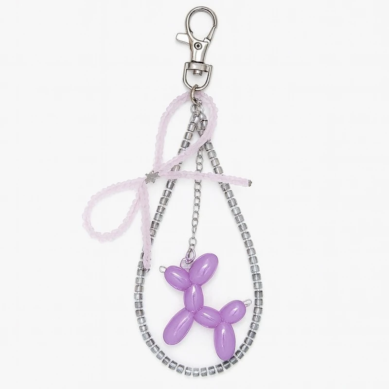 جاکلیدی زنانه مدل چارم بگ هاپوی بادکنکی