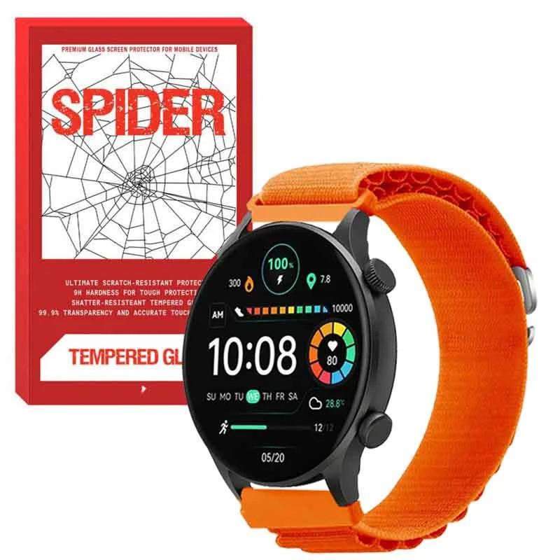 بند اسپایدر مدل LOOP ALPINE مناسب برای ساعت هوشمند هایلو Solar Plus RT3 