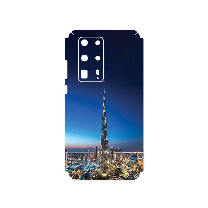 برچسب پوششی ماهوت مدل Dubai_City مناسب برای گوشی موبایل هوآوی P40 Pro Plus