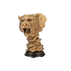 مجسمه گلد کیش مدل ببر کد 4791