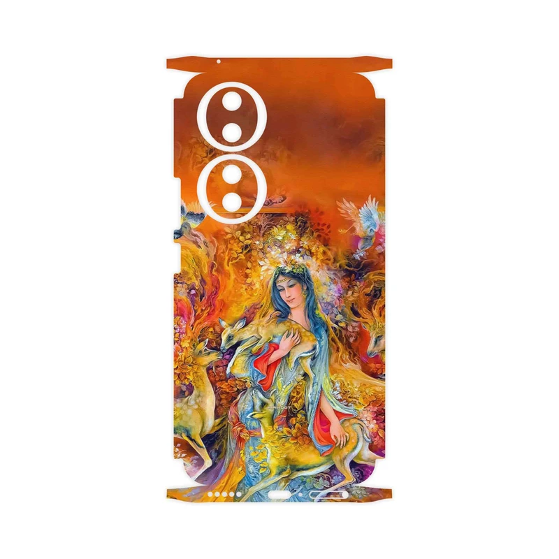 برچسب پوششی ماهوت مدل Persian miniature 2-FullSkin مناسب برای گوشی موبایل آنر 90