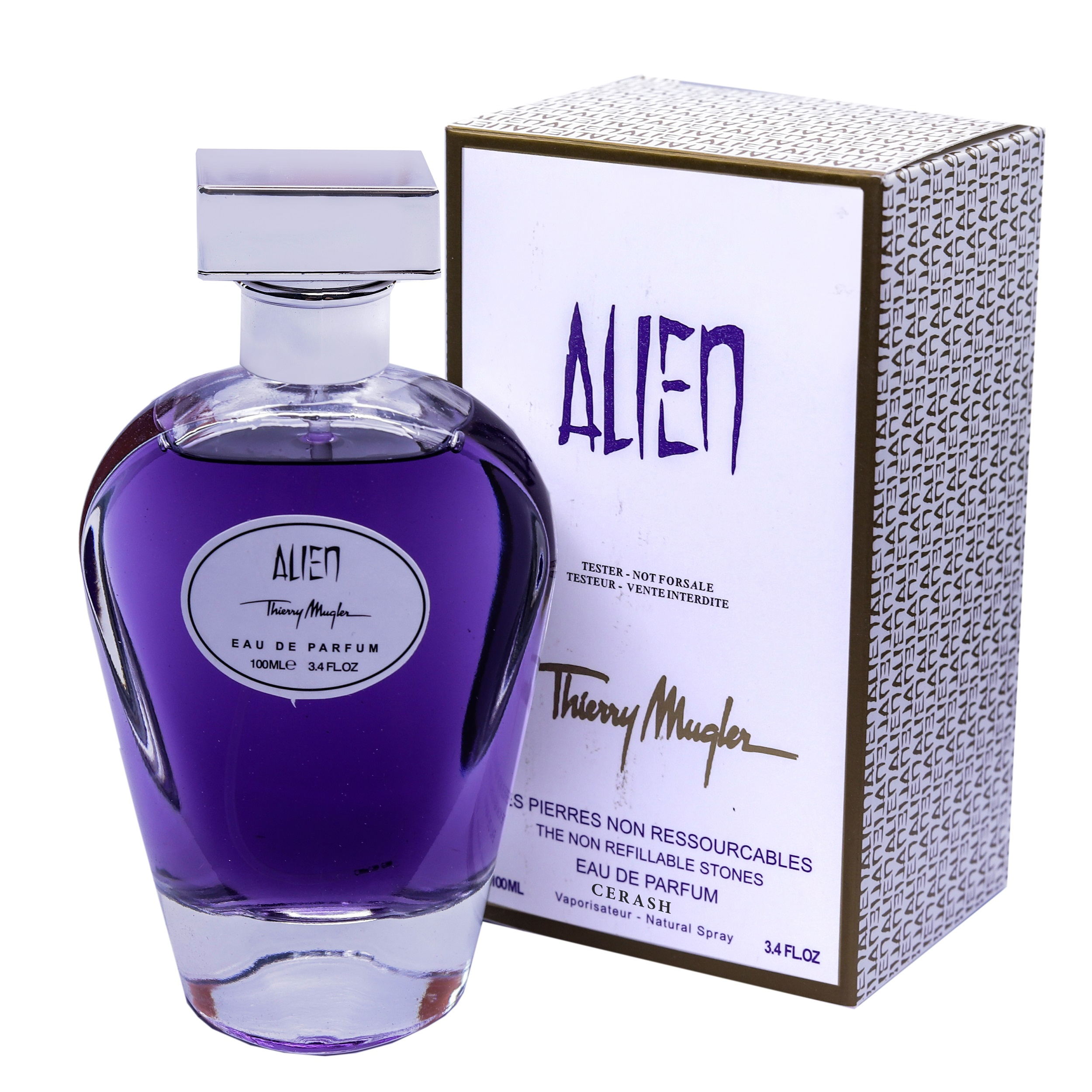 تستر ادو پرفیوم زنانه کرش مدل Thierry Mugler Alien حجم 100 میلی لیتر