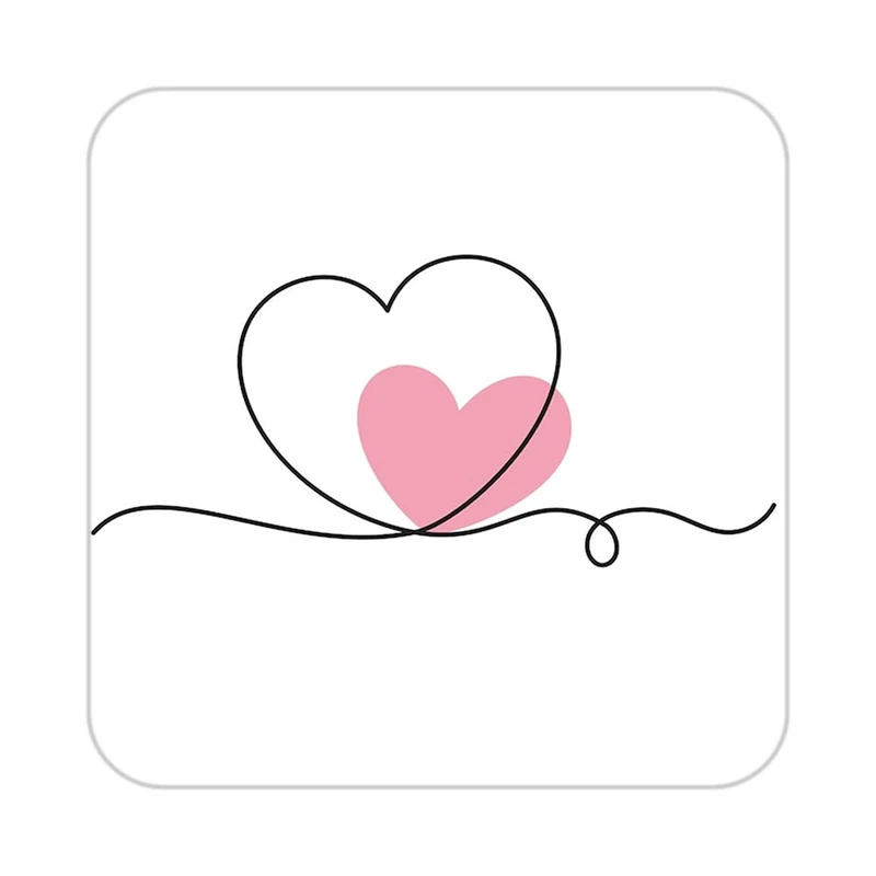 زیر لیوانی کاکتی طرح عاشقانه مدل mp38537