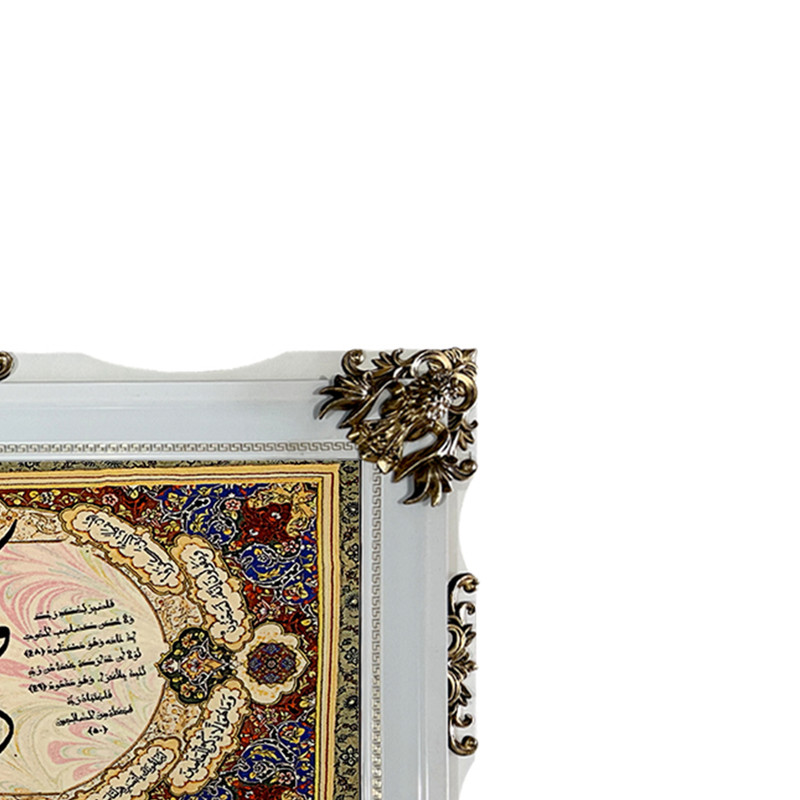 تابلو فرش ماشینی طرح دستبافت مدل وان یکاد کد 8436