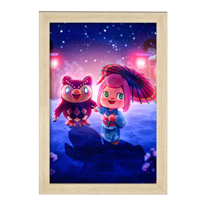 تابلو خندالو مدل بازی انیمال کراسینگ (Animal Crossing) کد 32673