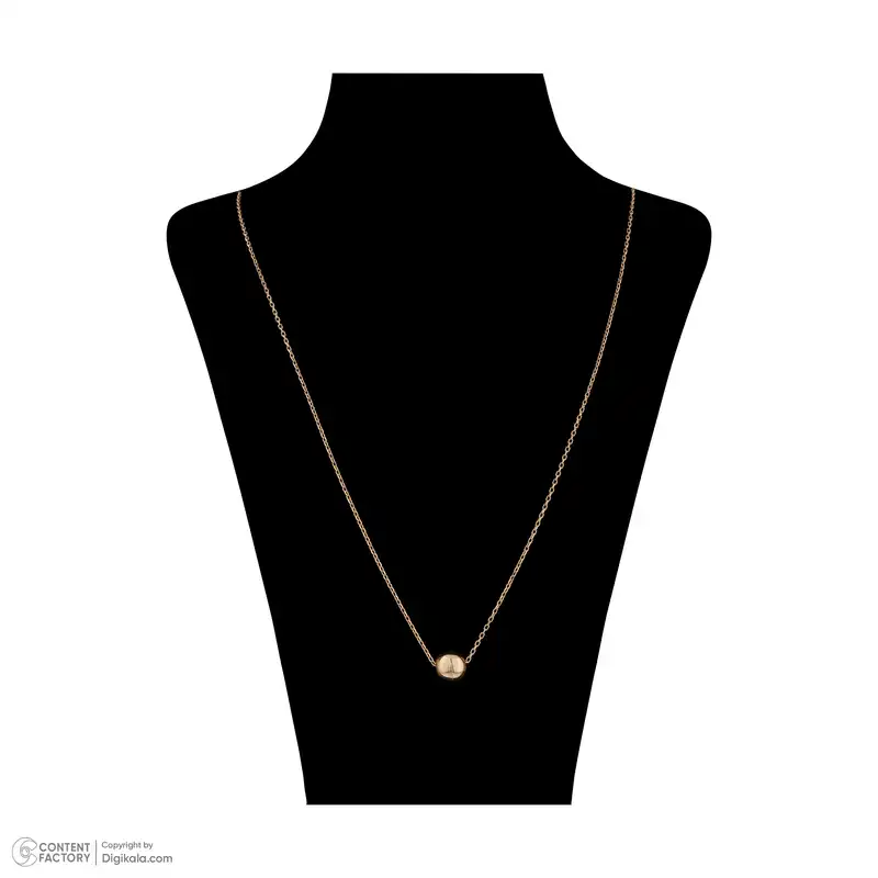 گردنبند طلا 18 عیار زنانه دلبر مدل H63