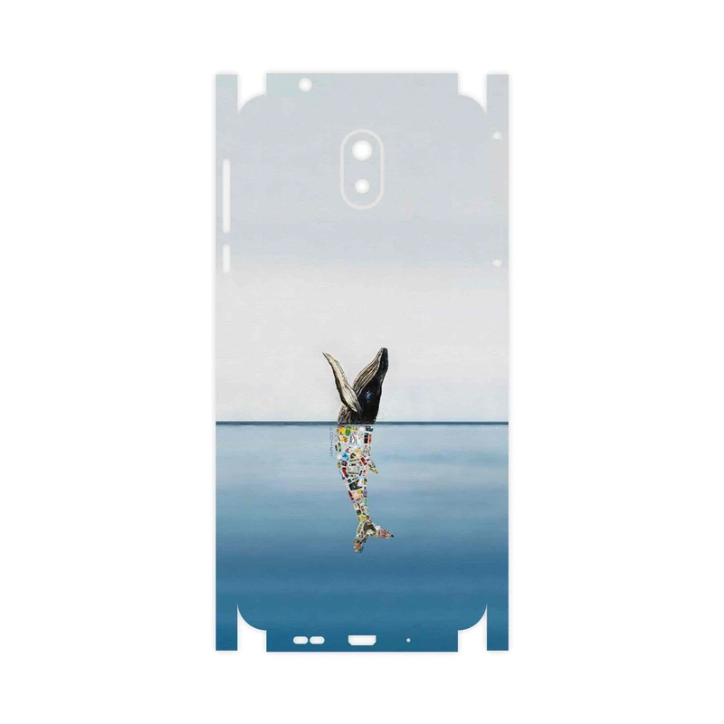 برچسب پوششی ماهوت مدل Collage of Sea Trash-FullSkin مناسب برای گوشی موبایل نوکیا 3.1