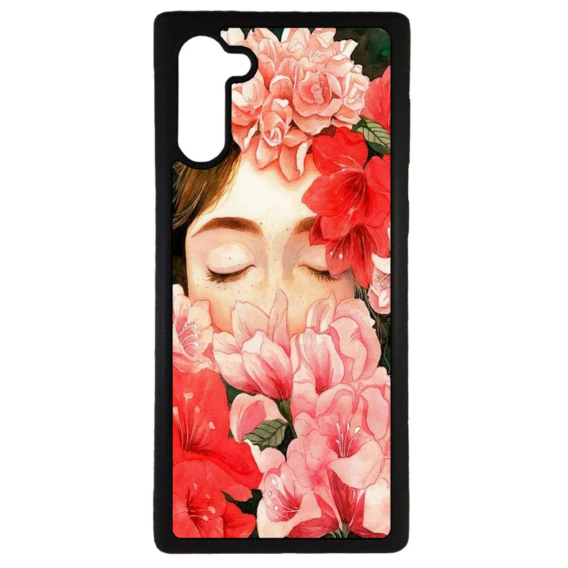 کاور طرح دختر کد 11050646 مناسب برای گوشی موبایل سامسونگ galaxy note 10