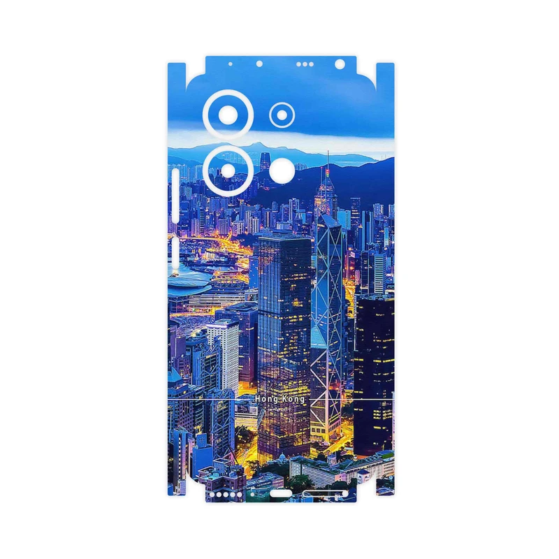 برچسب پوششی ماهوت مدل Hong Kong City-FullSkin مناسب برای گوشی موبایل شیائومی Redmi Note 13 4G