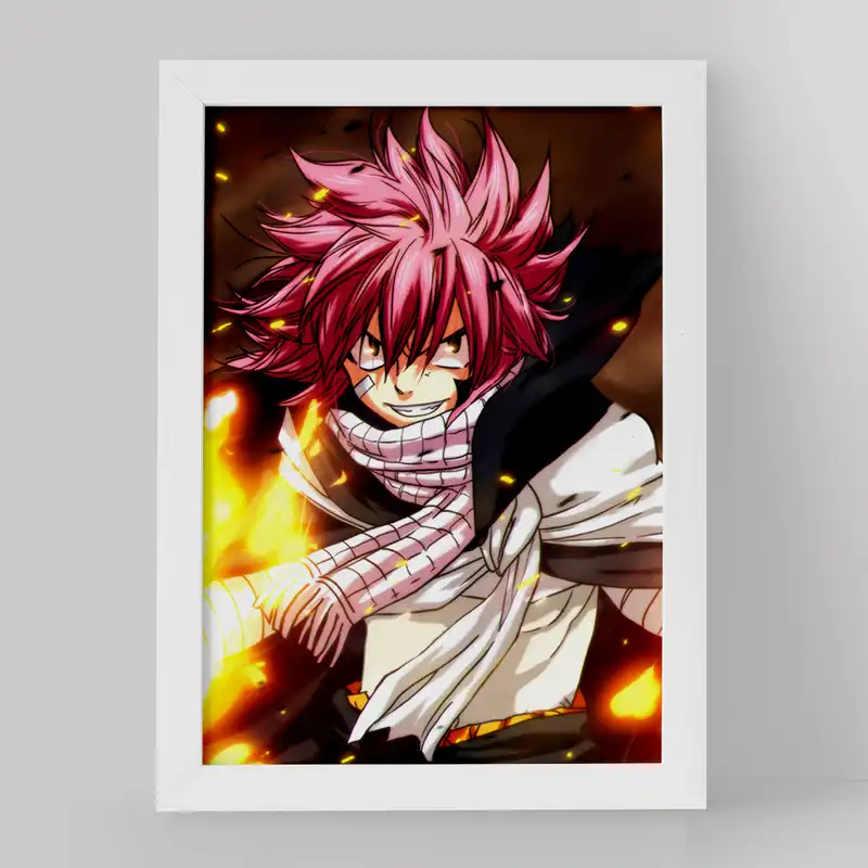 تابلو خندالو مدل ناتسو انیمه فری تیل کد 16460