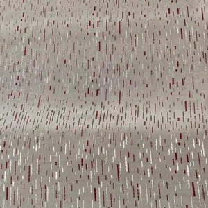 پارچه لباس عرض 1.5 متر مدل ژاکارد ابریشم ۱ رنگ کرم