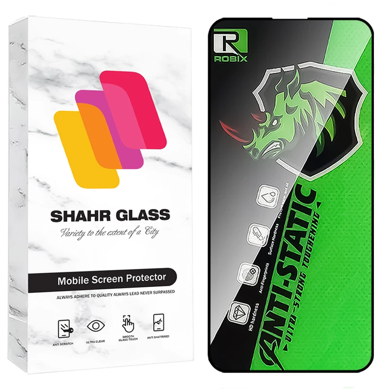 محافظ صفحه نمایش شهر گلس مدل ROBIXS مناسب برای گوشی موبایل اپل iPhone 13 Pro Max / iPhone 14 Plus