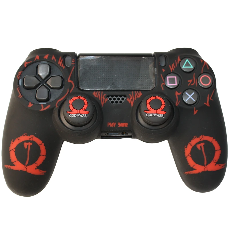 محافظ دسته بازی پلی استیشن 4 مدل god of war کد 010 به همراه روکش آنالوگ