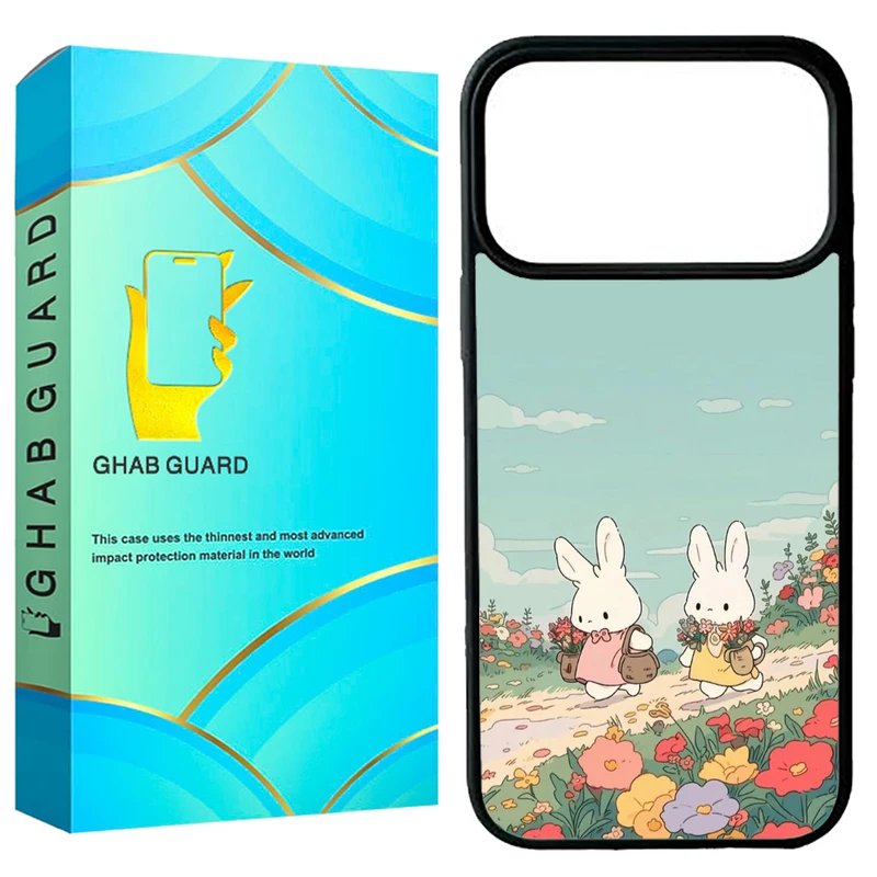 کاور قاب گارد طرح خرگوش مدل G17PM مناسب برای گوشی موبایل اپل iPhone 17 Pro Max