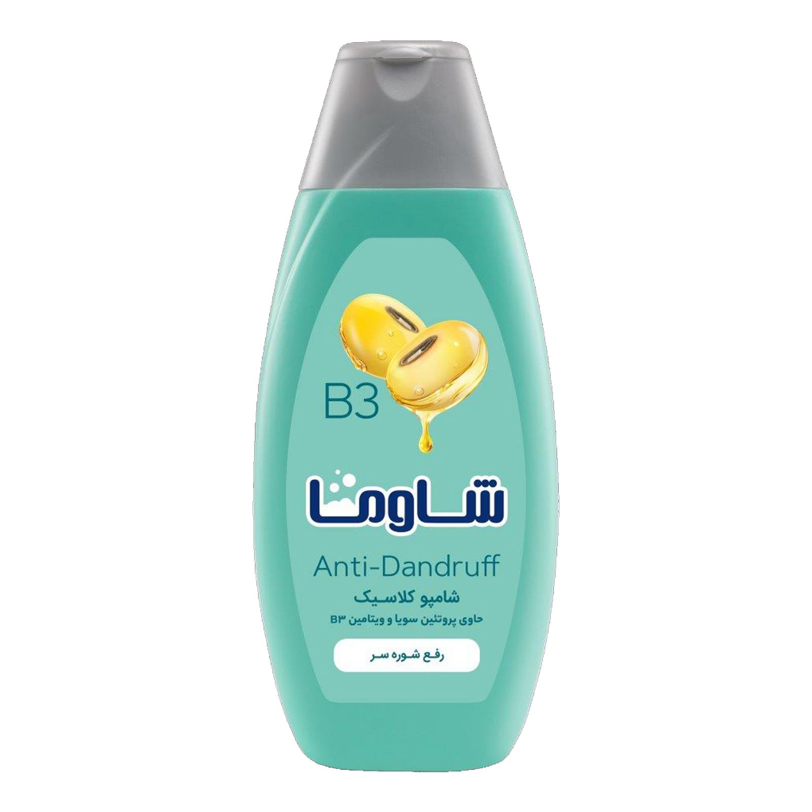 شامپو ضد شوره مو شاوما مدل Anti-Dandruff Classic X3 حجم 400 میلی لیتر -  - 1