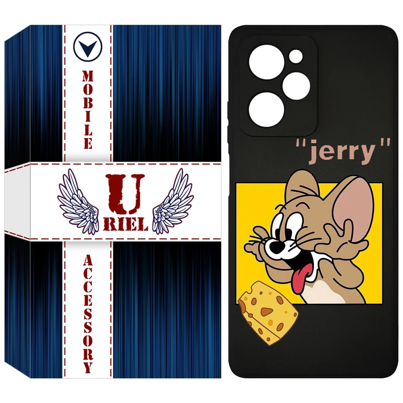 کاور یوریل مدل KSH کد 11 طرح جری مناسب برای گوشی موبایل شیائومی Poco X5 Pro / Redmi Note 12 Pro 5G