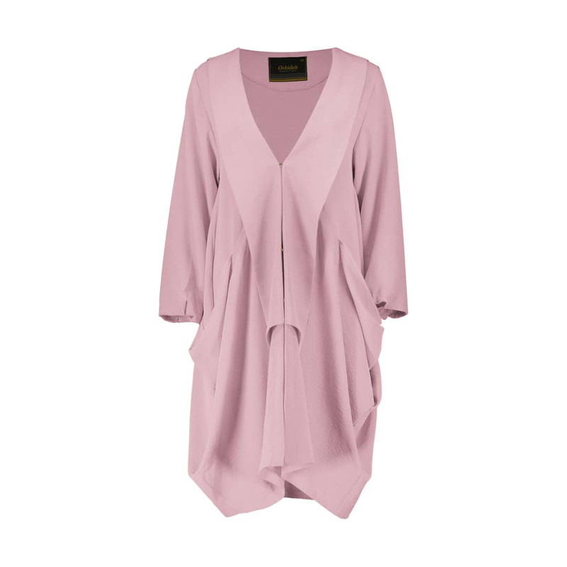 مانتو زنانه مدل 380 رنگ صورتی