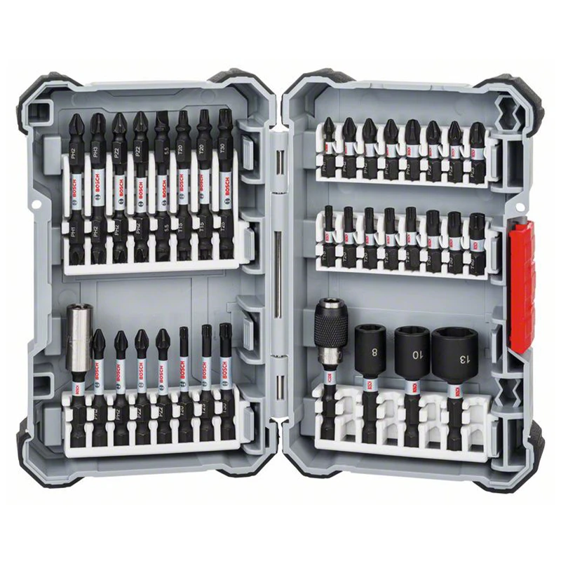 سرپیچ گوشتی فشارقوی بوش مدل Bosch 36 Pcs - Blck Bit مجموعه 36 عددی
