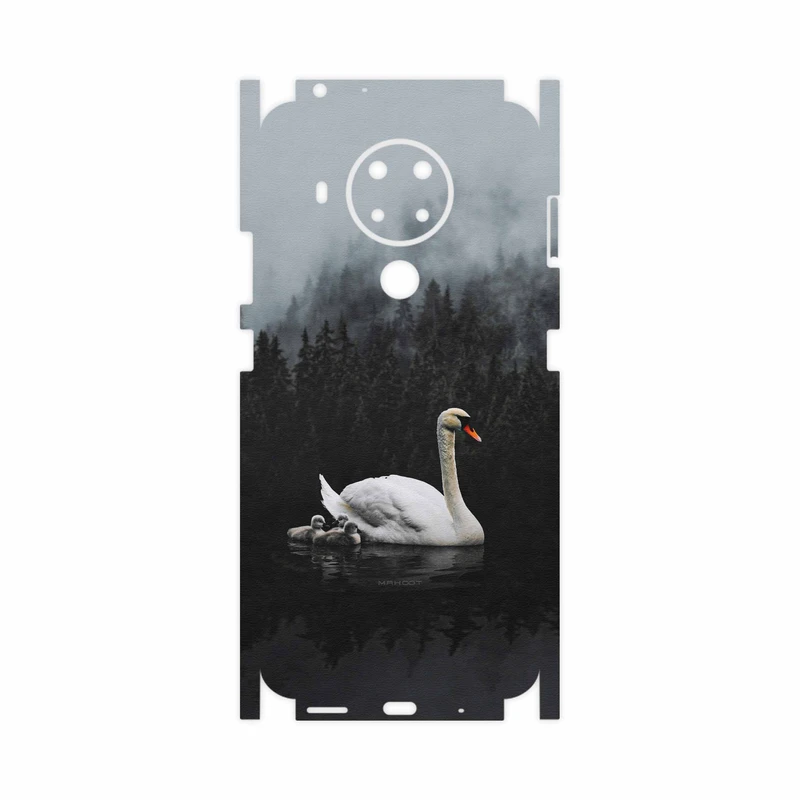برچسب پوششی ماهوت مدل Swan-Lake-FullSkin مناسب برای گوشی موبایل نوکیا 5.4