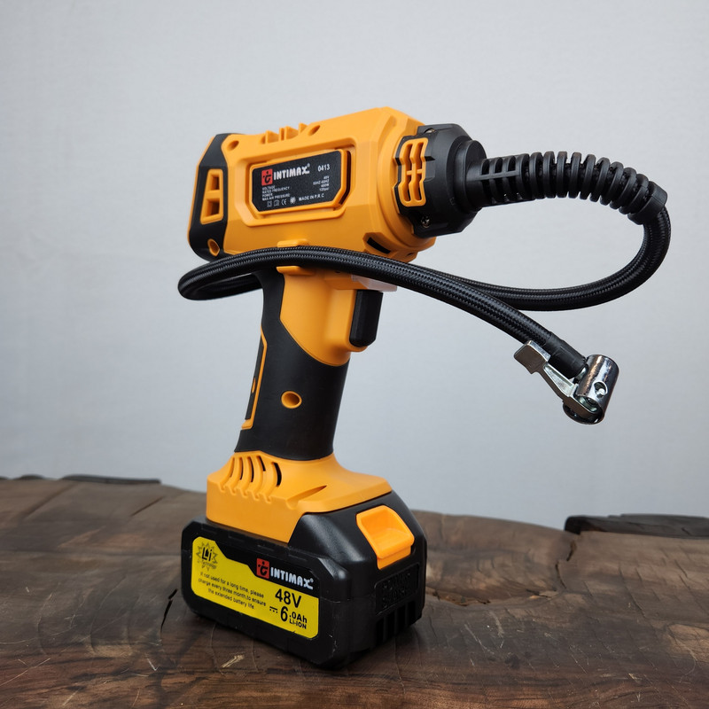 کمپرسور هوا دوکاره شارژی صنعتی اینتیمکث کد 100199