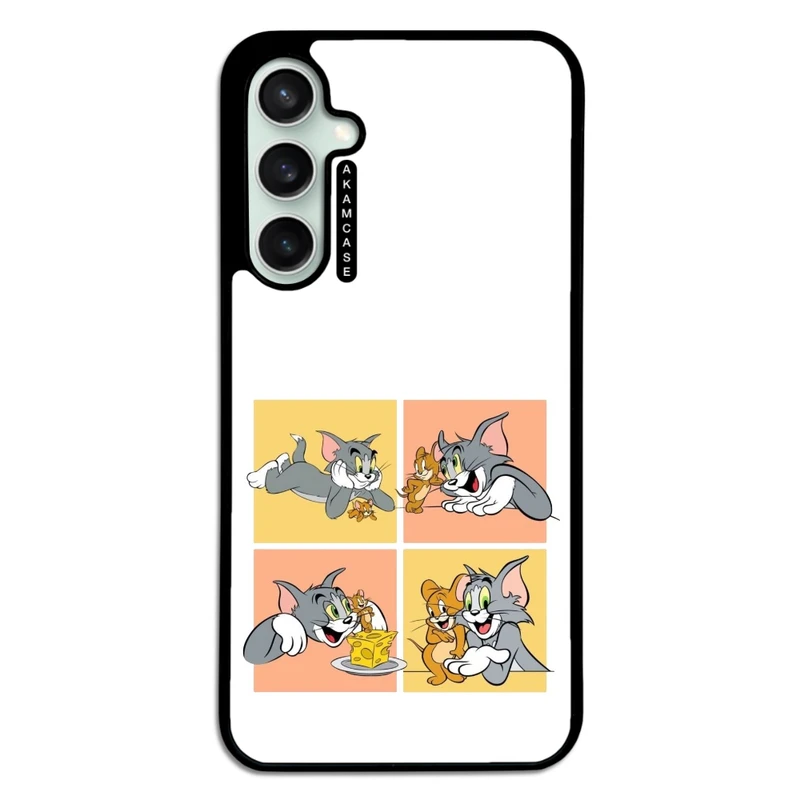کاور آکام مدل AMC-WSGS23FE-TOM & JERRY8 مناسب برای گوشی موبایل سامسونگ Galaxy S23 FE