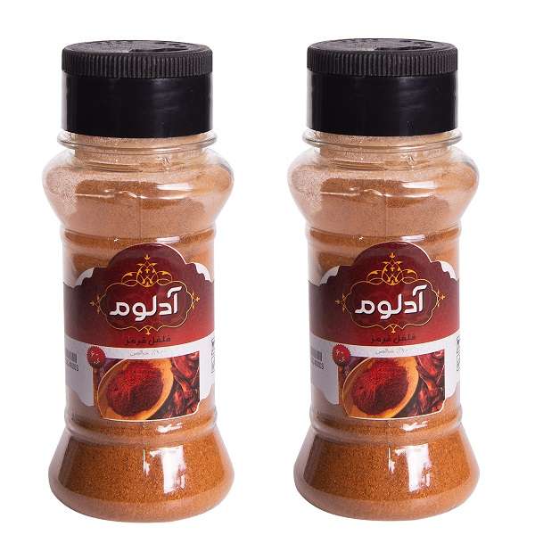 فلفل قرمز آدلوم 60 گرم بسته 2عددی