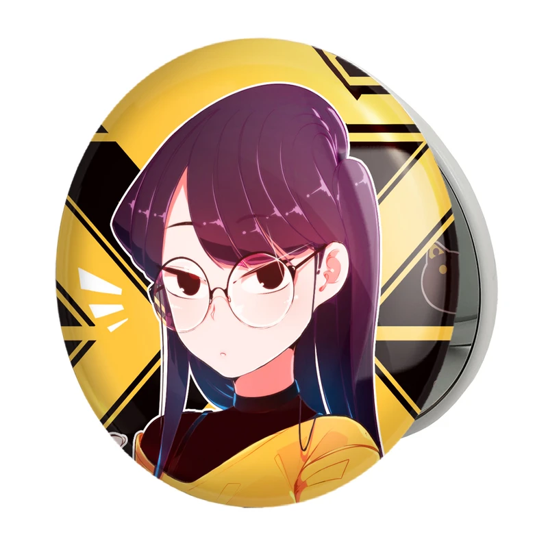 آینه جیبی خندالو طرح انیمه کومی سان مدل تاشو کد 16081 