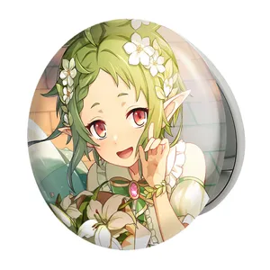 آینه جیبی خندالو طرح سیلفیت انیمه موشوکو تنسی مدل تاشو کد 24131 