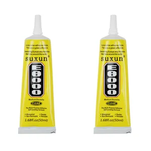 چسب تعمیراتی سوگون مدل E-8000 حجم 50 میلی لیتر مجموعه 2 عددی