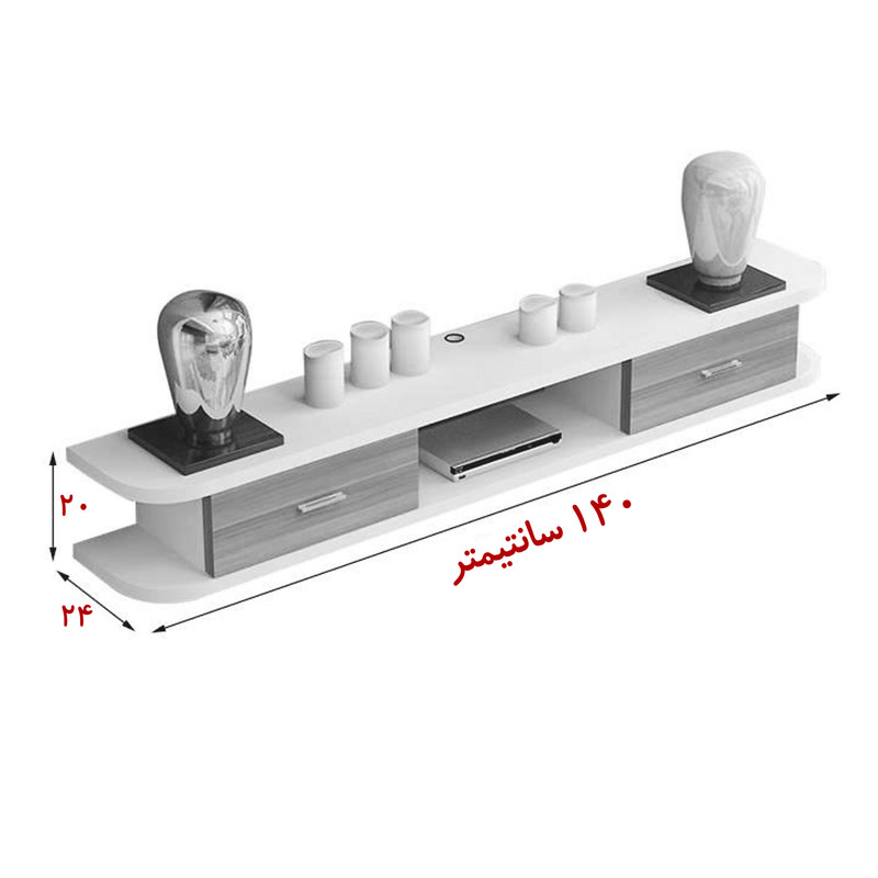 میز تلویزیون دیواری مدل DLF44L
