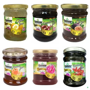 مربا بدون شکر کامور - 280 گرم مجموعه 6 عددی