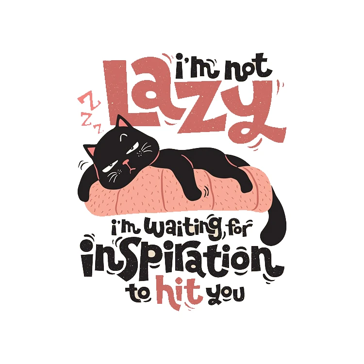 استیکر پارچه و لباس پاد آفرین مدل گربه کد 662