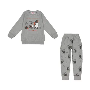 Madar 0054-22 T-Shirt And Pants Set For Girls